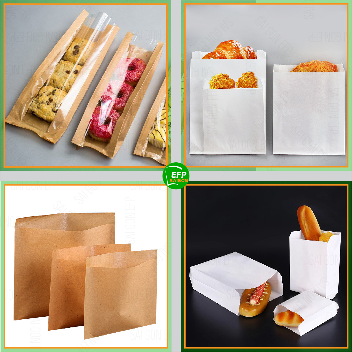 TÚI GIẤY NHỎ ĐỰNG CÁC LAOI5 BÁNH